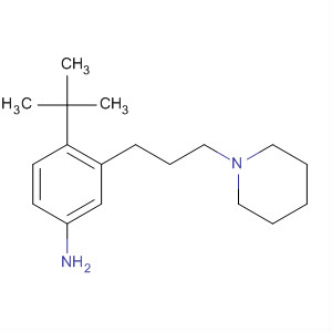 4-(Tert-butyl)-3-(3-piperidylpropyl)phenylamine Structure,453562-90-8Structure