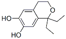 1H-2-benzopyran-6,7-diol, 1,1-diethyl-3,4-dihydro- (9ci)Structure,459426-82-5Structure 1H-2-benzopyran-6,7-diol, 1,1-diethyl-3,4-dihydro- (9ci) Structure,459426-82-5Structure