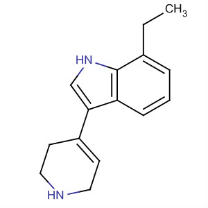 (9ci)-7-乙基-3-(1,2,3,6-四氫-4-吡啶)-1H-吲哚結(jié)構(gòu)式_460354-13-6結(jié)構(gòu)式
