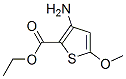 2-Thiophenecarboxylicacid,3-amino-5-methoxy-,ethylester(9ci)Structure,460355-90-2Structure 2-Thiophenecarboxylicacid,3-amino-5-methoxy-,ethylester(9ci) Structure,460355-90-2Structure
