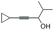 1-Pentyn-3-ol, 1-cyclopropyl-4-methyl-(9ci)Structure,462113-24-2Structure 1-Pentyn-3-ol, 1-cyclopropyl-4-methyl-(9ci) Structure,462113-24-2Structure