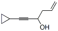5-Hexen-1-yn-3-ol, 1-cyclopropyl-(9ci)Structure,462113-26-4Structure 5-Hexen-1-yn-3-ol, 1-cyclopropyl-(9ci) Structure,462113-26-4Structure