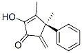 (4r)-(9ci)-2-羥基-3,4-二甲基-5-亞甲基-4-苯基-2-環(huán)戊烯-1-酮結(jié)構(gòu)式_462116-74-1結(jié)構(gòu)式