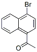 Ethanone, 1-(4-bromo-1-naphthalenyl)-Structure,46258-62-2Structure Ethanone, 1-(4-bromo-1-naphthalenyl)- Structure,46258-62-2Structure