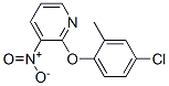 2-(4-Chloro-2-methylphenoxy)-3-nitropyridineStructure,465514-31-2Structure 2-(4-Chloro-2-methylphenoxy)-3-nitropyridine Structure,465514-31-2Structure