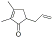 2-Cyclopenten-1-one, 2,3-dimethyl-5-(2-propenyl)-(9ci)Structure,466634-65-1Structure 2-Cyclopenten-1-one, 2,3-dimethyl-5-(2-propenyl)-(9ci) Structure,466634-65-1Structure