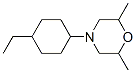 Morpholine, 4-(4-ethylcyclohexyl)-2,6-dimethyl-(9ci)Structure,467240-15-9Structure Morpholine, 4-(4-ethylcyclohexyl)-2,6-dimethyl-(9ci) Structure,467240-15-9Structure
