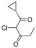 1,3-Pentanedione, 2-chloro-1-cyclopropyl-(9ci)Structure,473924-03-7Structure 1,3-Pentanedione, 2-chloro-1-cyclopropyl-(9ci) Structure,473924-03-7Structure