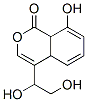 1H-2-benzopyran-1-one, 4-(1,2-dihydroxyethyl)-4a,8a-dihydro-8-hydroxy- (9ci)Structure,473929-90-7Structure 1H-2-benzopyran-1-one, 4-(1,2-dihydroxyethyl)-4a,8a-dihydro-8-hydroxy- (9ci) Structure,473929-90-7Structure