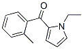 Methanone, (1-ethyl-1h-pyrrol-2-yl)(2-methylphenyl)-(9ci)Structure,473933-79-8Structure Methanone, (1-ethyl-1h-pyrrol-2-yl)(2-methylphenyl)-(9ci) Structure,473933-79-8Structure