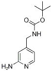 (2-氨基-吡啶-4-甲基)-氨基甲酸叔丁酯結(jié)構(gòu)式_474809-21-7結(jié)構(gòu)式
