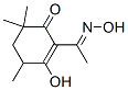 (9ci)-3-羥基-2-[1-(羥基亞氨基)乙基]-4,6,6-三甲基-2-環(huán)己烯-1-酮結(jié)構(gòu)式_474942-37-5結(jié)構(gòu)式