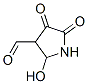 3-Pyrrolidinecarboxaldehyde, 2-hydroxy-4,5-dioxo-(9ci)Structure,475502-76-2Structure 3-Pyrrolidinecarboxaldehyde, 2-hydroxy-4,5-dioxo-(9ci) Structure,475502-76-2Structure