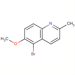 5-Bromo-2-methyl-6-methoxyquinolineStructure,475682-39-4Structure 5-Bromo-2-methyl-6-methoxyquinoline Structure,475682-39-4Structure
