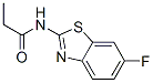 Propanamide, n-(6-fluoro-2-benzothiazolyl)-(9ci)Structure,476297-58-2Structure Propanamide, n-(6-fluoro-2-benzothiazolyl)-(9ci) Structure,476297-58-2Structure