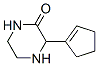 Piperazinone, 3-(1-cyclopenten-1-yl)-(9ci)Structure,476364-38-2Structure Piperazinone, 3-(1-cyclopenten-1-yl)-(9ci) Structure,476364-38-2Structure