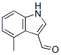 1H-Indole-3-carboxaldehyde, 4-methyl-Structure,4771-48-6Structure 1H-Indole-3-carboxaldehyde, 4-methyl- Structure,4771-48-6Structure
