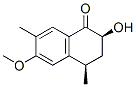 1(2H)-naphthalenone, 3,4-dihydro-2-hydroxy-6-methoxy-4,7-dimethyl-, (2s,4r)-(9ci)Structure,477199-83-0Structure 1(2H)-naphthalenone, 3,4-dihydro-2-hydroxy-6-methoxy-4,7-dimethyl-, (2s,4r)-(9ci) Structure,477199-83-0Structure