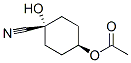 順式-(9ci)-4-(乙?；趸?-1-羥基-環(huán)己烷甲腈結(jié)構(gòu)式_477344-74-4結(jié)構(gòu)式