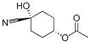 反式-(9ci)-4-(乙酰基氧基)-1-羥基-環(huán)己烷甲腈結(jié)構(gòu)式_477344-82-4結(jié)構(gòu)式