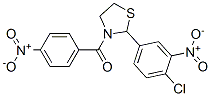 Thiazolidine, 2-(4-chloro-3-nitrophenyl)-3-(4-nitrobenzoyl)- (9ci)Structure,477516-59-9Structure Thiazolidine, 2-(4-chloro-3-nitrophenyl)-3-(4-nitrobenzoyl)- (9ci) Structure,477516-59-9Structure