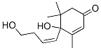 (9ci)-4-羥基-4-[(1z)-4-羥基-1-丁烯]-3,5,5-三甲基-2-環(huán)己烯-1-酮結(jié)構(gòu)式_477904-47-5結(jié)構(gòu)式