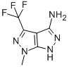6-甲基-4-(三氟甲基)-1,6-二氫吡唑并-[3,4-c]吡唑-3-胺結構式_478047-15-3結構式