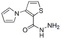 2-Thiophenecarboxylicacid,3-(1h-pyrrol-1-yl)-,hydrazide(9ci)Structure,478050-34-9Structure 2-Thiophenecarboxylicacid,3-(1h-pyrrol-1-yl)-,hydrazide(9ci) Structure,478050-34-9Structure