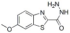 2-Benzothiazolecarboxylicacid,6-methoxy-,hydrazide(9ci)Structure,478165-98-9Structure 2-Benzothiazolecarboxylicacid,6-methoxy-,hydrazide(9ci) Structure,478165-98-9Structure