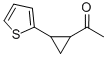 1-[2-(2-噻吩)環(huán)丙基]-乙酮結(jié)構(gòu)式_478262-59-8結(jié)構(gòu)式
