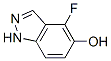 (9ci)-4-氟-1H-吲唑-5-醇結(jié)構(gòu)式_478838-63-0結(jié)構(gòu)式