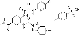 伊多塞班對(duì)甲苯磺酸鹽結(jié)構(gòu)式_480449-71-6結(jié)構(gòu)式