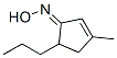 2-Cyclopenten-1-one,3-methyl-5-propyl-,oxime(9ci)Structure,483358-42-5Structure 2-Cyclopenten-1-one,3-methyl-5-propyl-,oxime(9ci) Structure,483358-42-5Structure