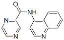 Pyrazinecarboxamide, n-4-quinolinyl-(9ci)Structure,484039-09-0Structure Pyrazinecarboxamide, n-4-quinolinyl-(9ci) Structure,484039-09-0Structure