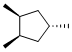 Cis,cis,trans-1,2,4-trimethylcyclopentaneStructure,4850-28-6Structure Cis,cis,trans-1,2,4-trimethylcyclopentane Structure,4850-28-6Structure