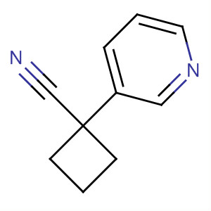 1-(3-Pyridinyl)cyclobutanecarbonitrileStructure,485828-50-0Structure 1-(3-Pyridinyl)cyclobutanecarbonitrile Structure,485828-50-0Structure