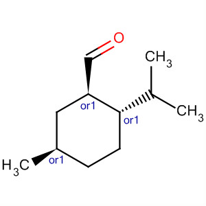 (1r,2s,5r)-rel-(9ci)-5-甲基-2-(1-甲基乙基)-環(huán)己烷羧醛結(jié)構(gòu)式_485843-44-5結(jié)構(gòu)式