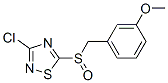 3-氯-5-(3-甲氧基芐基亞硫?；?-1,2,4-噻二唑結(jié)構(gòu)式_486997-73-3結(jié)構(gòu)式