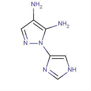 (9ci)-1-(1H-咪唑-4-基)-1H-吡唑-4,5-二胺結構式_491872-68-5結構式