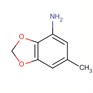 1,3-Benzodioxol-4-amine, 6-methyl-Structure,492444-48-1Structure 1,3-Benzodioxol-4-amine, 6-methyl- Structure,492444-48-1Structure