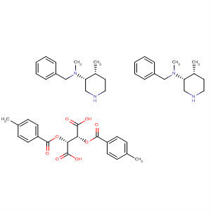 (3R,4r)-1-芐基-n,4-二甲基哌啶-3-胺鹽酸鹽結(jié)構(gòu)式_493040-24-7結(jié)構(gòu)式