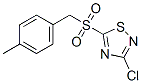 3-氯-5-(4-甲基芐基磺?；?-1,2,4-噻二唑結構式_494763-26-7結構式
