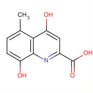 2-Quinolinecarboxylic acid, 4,8-dihydroxy-5-methyl-(9ci)Structure,495408-59-8Structure 2-Quinolinecarboxylic acid, 4,8-dihydroxy-5-methyl-(9ci) Structure,495408-59-8Structure