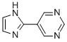 Pyrimidine, 5-(1h-imidazol-2-yl)- (9ci)Structure,496795-47-2Structure Pyrimidine, 5-(1h-imidazol-2-yl)- (9ci) Structure,496795-47-2Structure