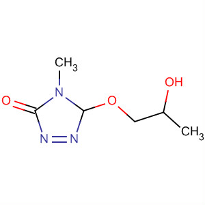 3H-1,2,4-triazol-3-one,2,4-dihydro-5-(2-hydroxypropoxy)-4-methyl-(9ci)Structure,496925-03-2Structure 3H-1,2,4-triazol-3-one,2,4-dihydro-5-(2-hydroxypropoxy)-4-methyl-(9ci) Structure,496925-03-2Structure