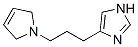 (9ci)-4-[3-(2,5-二氫-1H-吡咯-1-基)丙基]-1H-咪唑結(jié)構(gòu)式_496961-37-6結(jié)構(gòu)式