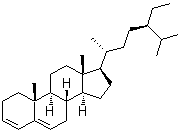 豆甾-3,5-二烯結構式_4970-37-0結構式