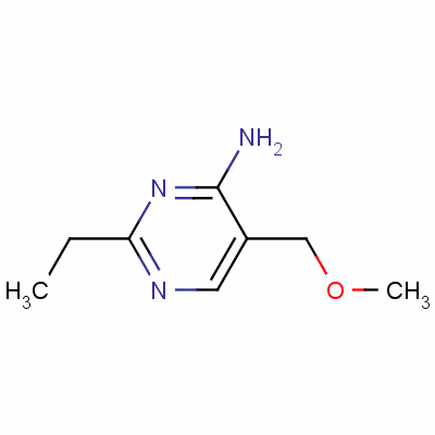 2-Ethyl-5-(methoxymethyl)-4-pyrimidinamineStructure,49781-38-6Structure 2-Ethyl-5-(methoxymethyl)-4-pyrimidinamine Structure,49781-38-6Structure