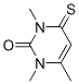2(1H)-pyrimidinone, 3,4-dihydro-1,3,6-trimethyl-4-thioxo-Structure,49786-07-4Structure 2(1H)-pyrimidinone, 3,4-dihydro-1,3,6-trimethyl-4-thioxo- Structure,49786-07-4Structure