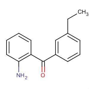 Methanone, (2-aminophenyl)(3-ethylphenyl)-(9ci)Structure,497875-66-8Structure Methanone, (2-aminophenyl)(3-ethylphenyl)-(9ci) Structure,497875-66-8Structure
